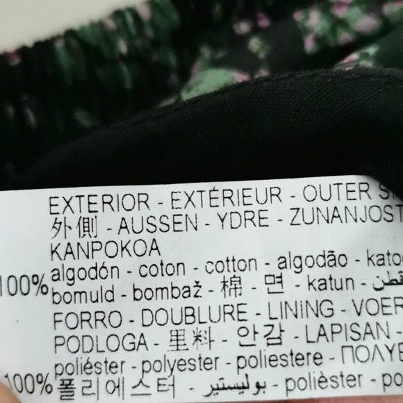 NWOT Zara cotton floral ruffle crop top. Size small 💜 - Picture 5 of 5